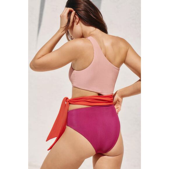 Anthropologie Beach Riot Carlie One-Piece Ribbed Swimsuit size L NWOT - Picture 5 of 5